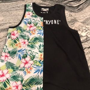 Men’s floral tank top